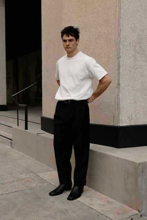 A Bold Balance: When Black Meets White