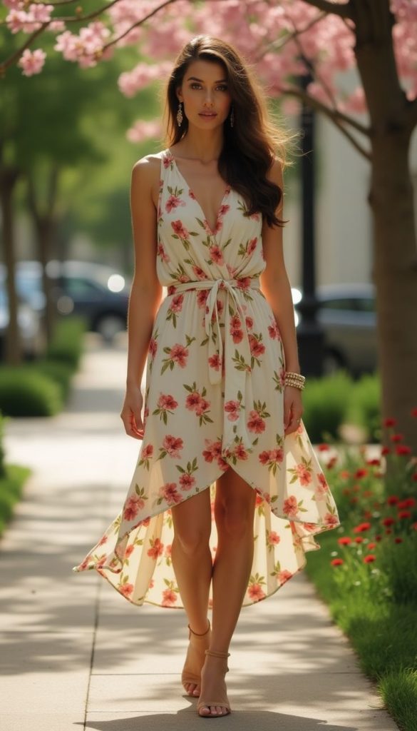 Blooming Beauty: Floral Dresses