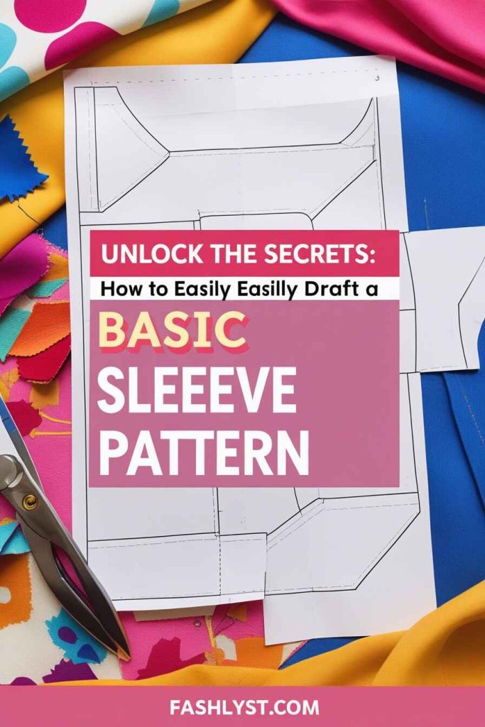 How To Easily Draft A Basic Sleeve Pattern