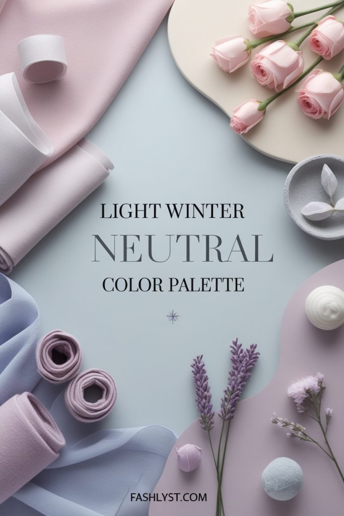 Light Winter Neutral Color Palette